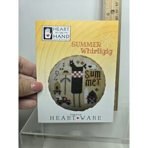 SUMMER WHIRLIGIG Cross Stitch Pattern/Chart by Heart In Hand